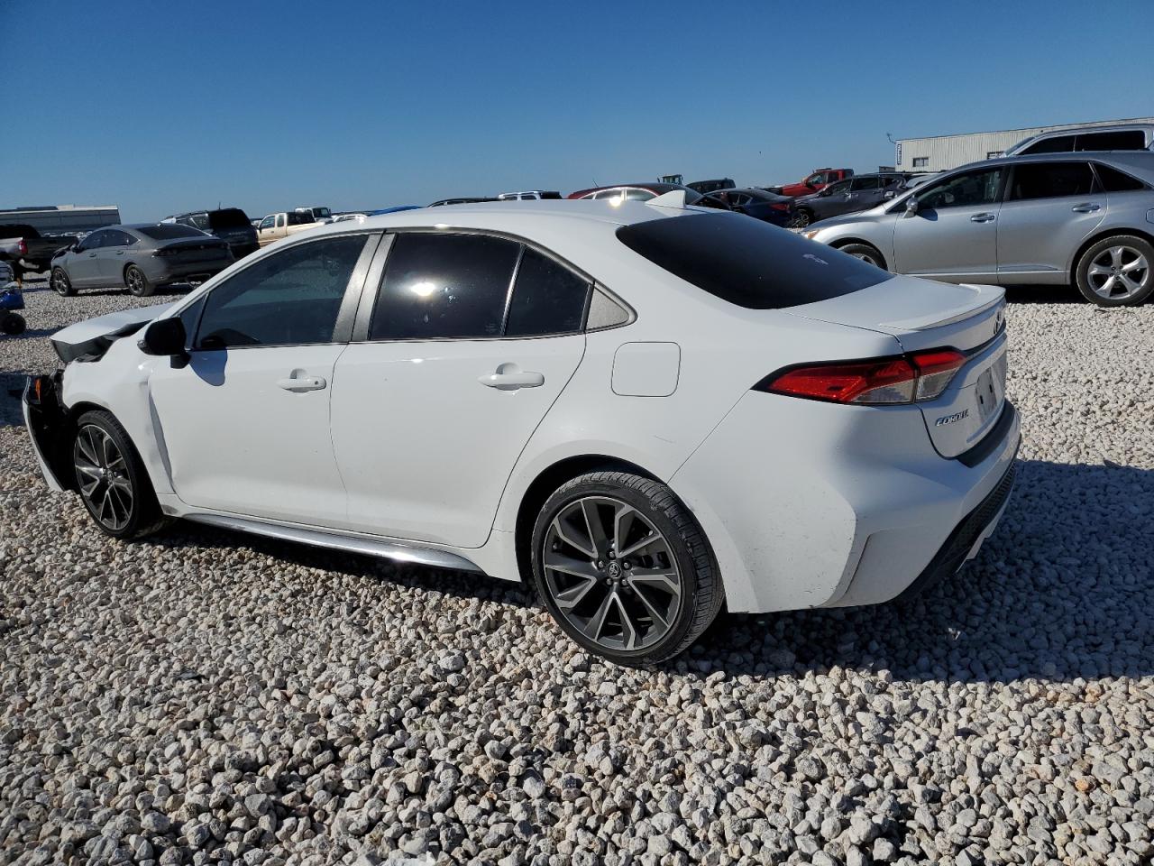2022 Toyota Corolla VIN 5YFS4MCE6NP110026 Copart auction photo, front end damage thumbnail 2