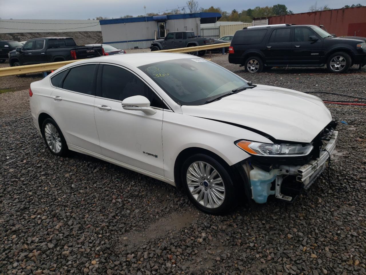 2014 Ford Fusion VIN 3FA6P0LU0ER323952 Copart auction photo, front end damage thumbnail 4