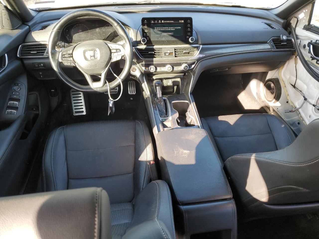 2019 Honda Accord VIN 1HGCV1F39KA086607 Copart auction photo, rear end damage thumbnail 8
