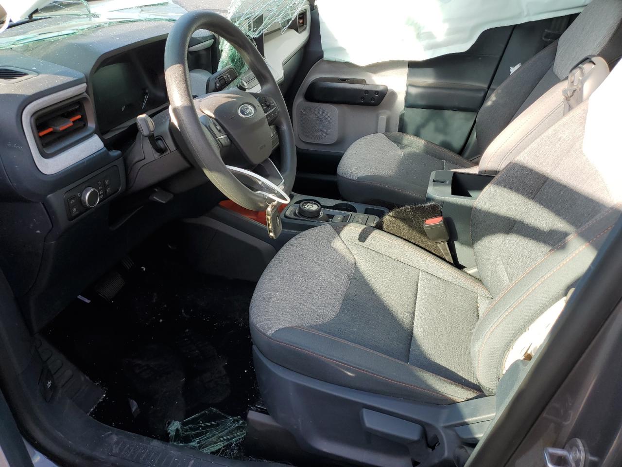 2023 Ford Maverick VIN 3FTTW8E31PRA28266 Copart auction photo, all over damage thumbnail 7