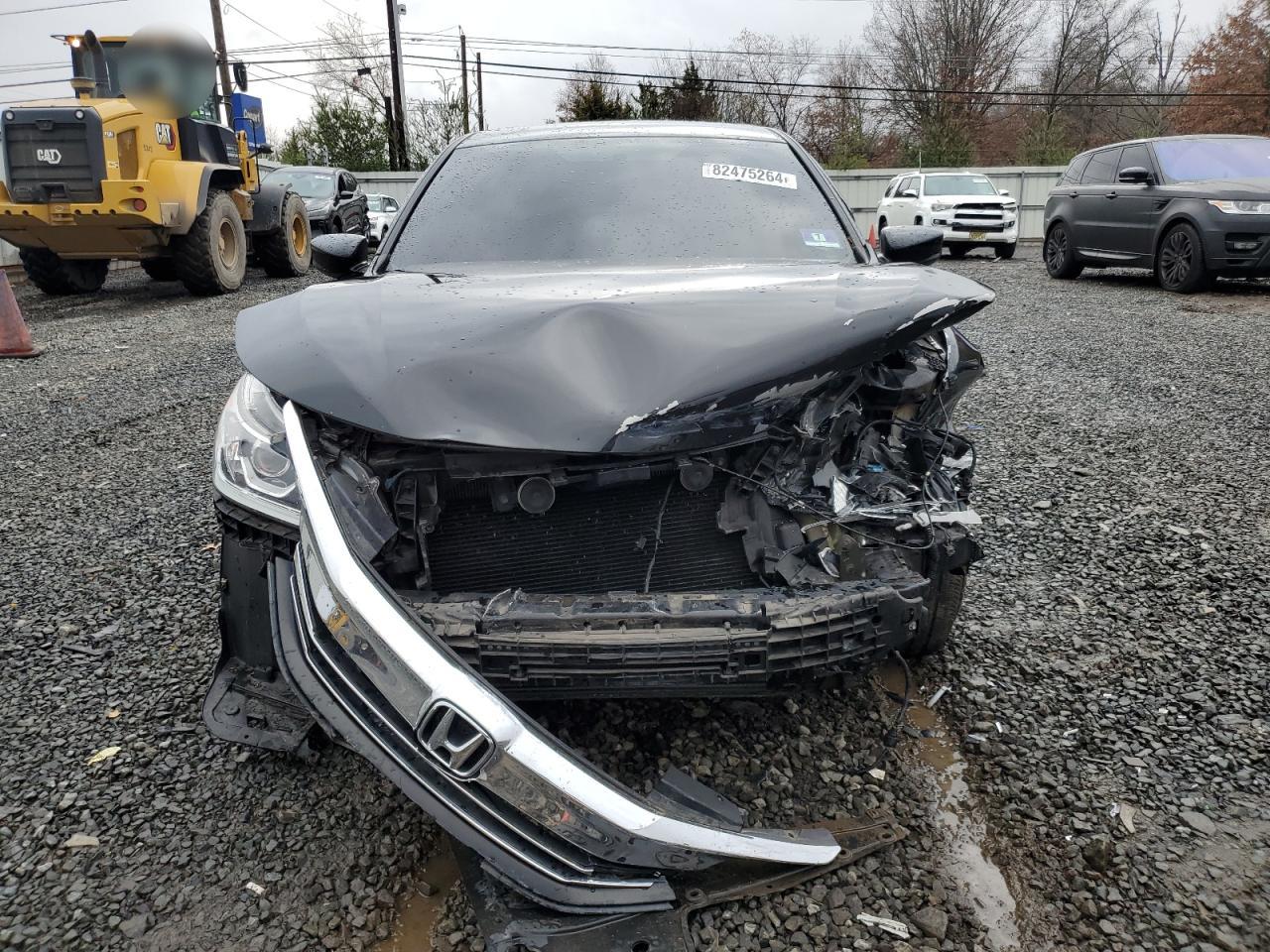 2017 Honda Accord VIN 1HGCR2F18HA249149 Copart auction photo, front end / rear end damage thumbnail 5
