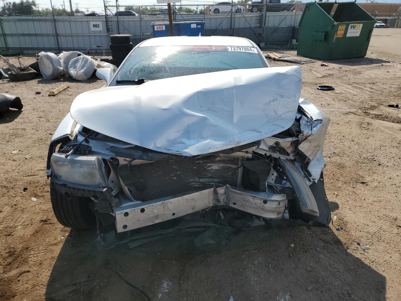 2014 Chevrolet Camaro VIN 2G1FA1E30E9261859 Copart auction photo, front end / rear end damage thumbnail 5