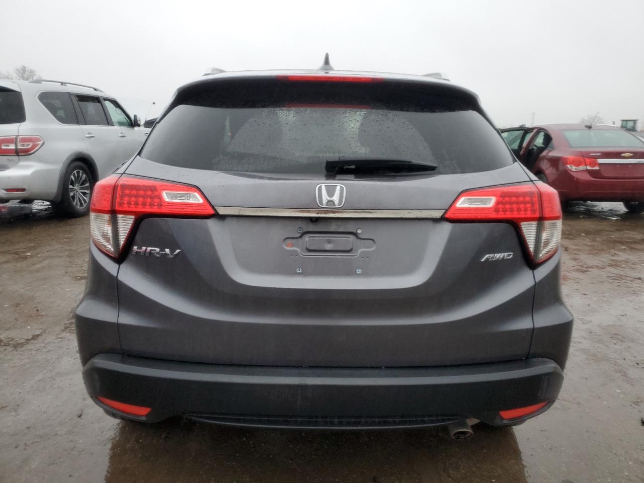 2021 Honda HR-V VIN 3CZRU6H50MM755760 Copart auction photo, side damage thumbnail 6