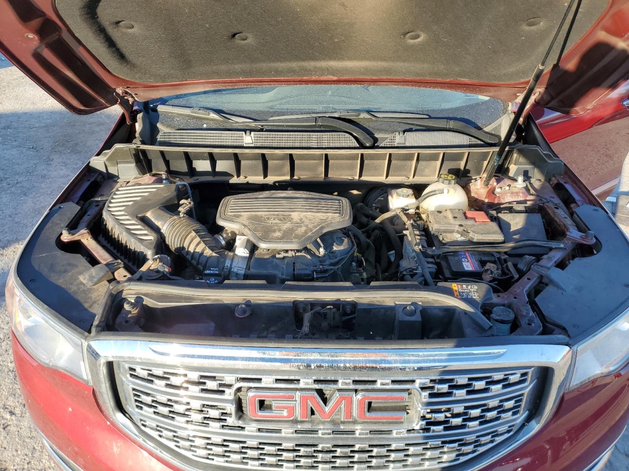 2019 GMC Acadia VIN 1GKKNPLS9KZ221857 Copart auction photo, side / rear end damage thumbnail 13