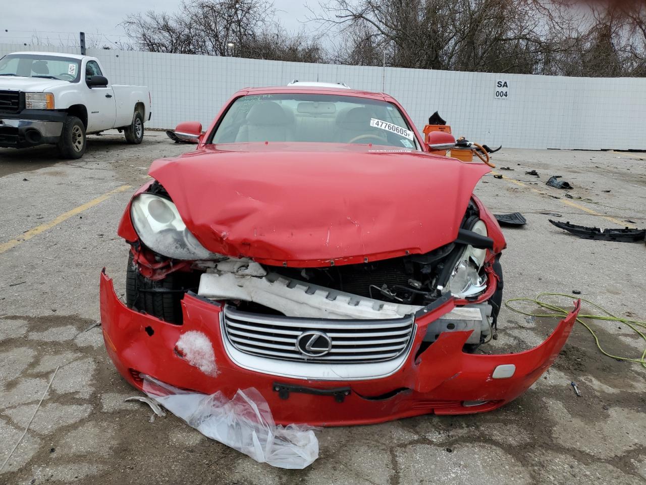 2003 Lexus SC VIN JTHFN48Y130043858 Copart auction photo, front end damage thumbnail 5