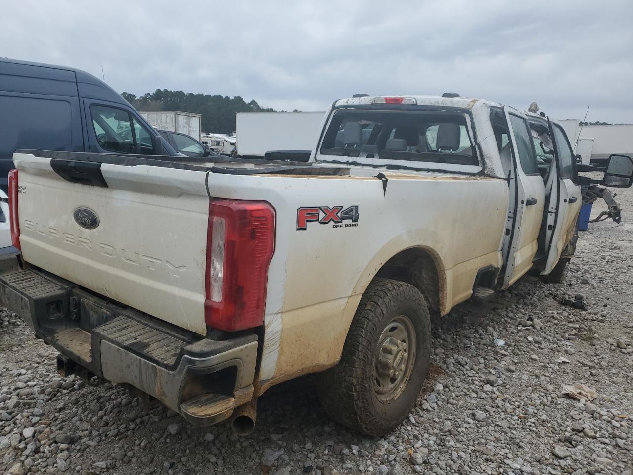 2023 Ford F250 VIN 1FT7W2BA6PEC15880 Copart auction photo, all over damage thumbnail 3