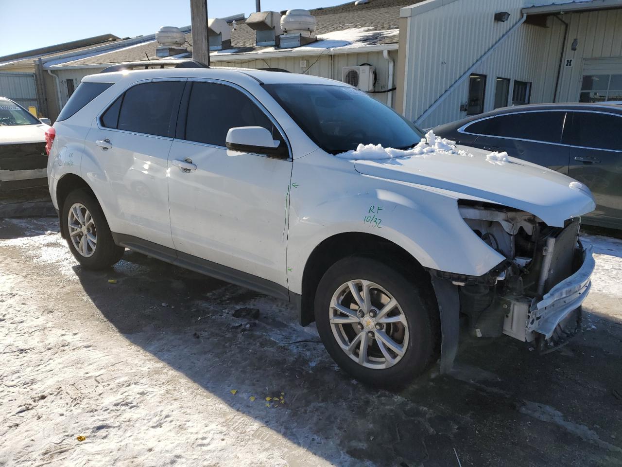 2017 Chevrolet Equinox VIN 2GNALCEK9H1555916 Copart auction photo, front end damage thumbnail 4