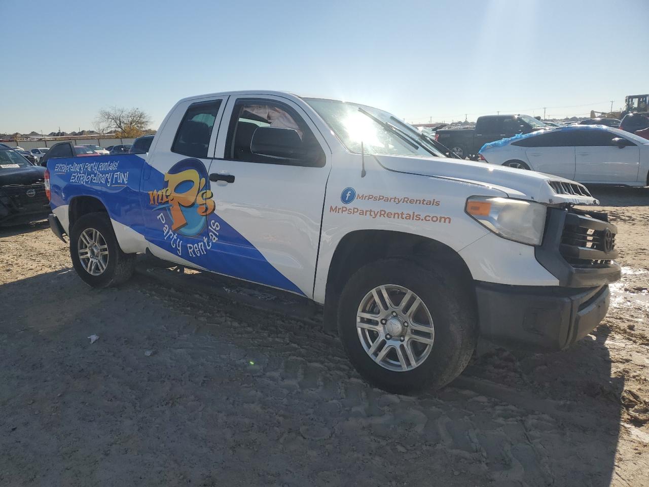 2016 Toyota Tundra VIN 5TFRM5F15GX104901 Copart auction photo, all over damage thumbnail 4