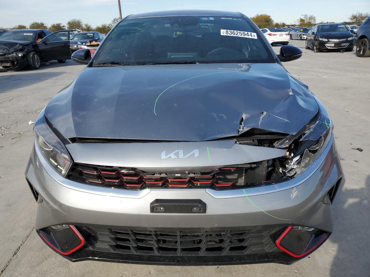 2023 KIA Forte VIN 3KPF54AD8PE645825 Copart auction photo, all over damage thumbnail 5