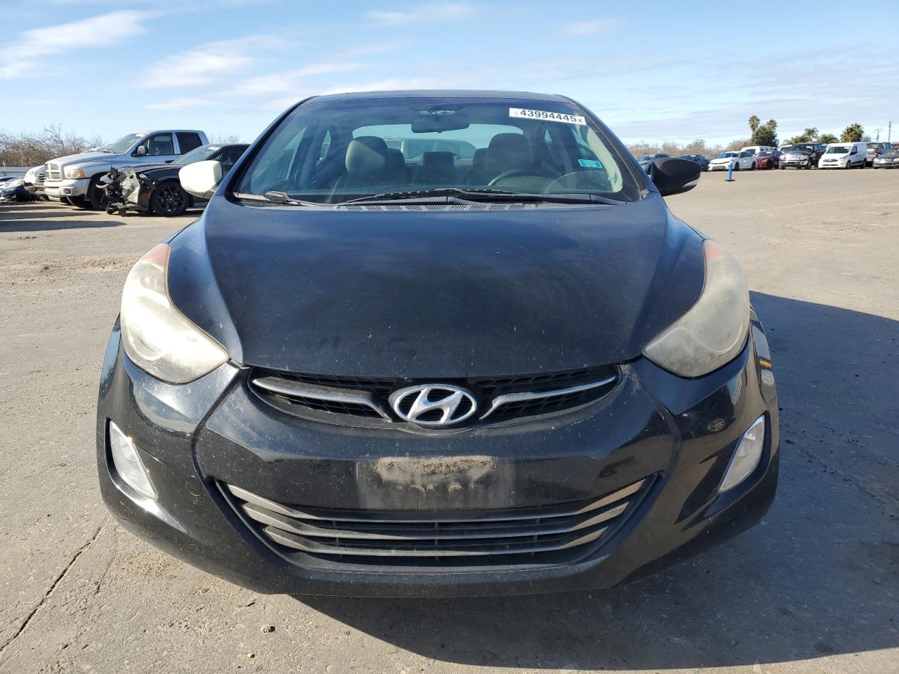 2011 Hyundai Elantra VIN KMHDH4AE8BU114007 Copart auction photo, rear end damage thumbnail 5