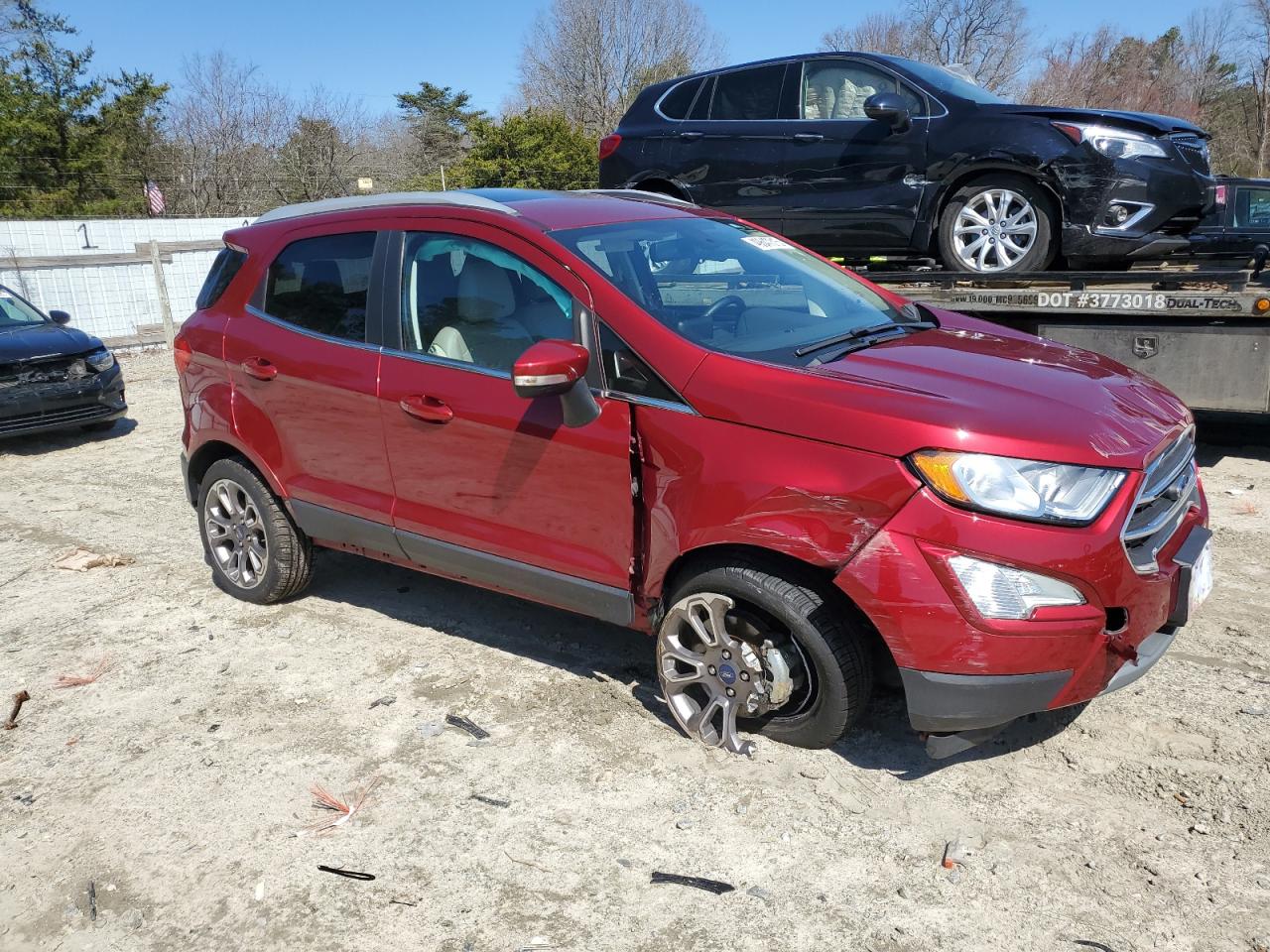 2020 Ford EcoSport VIN MAJ6S3KL9LC327115 Copart auction photo, front end / minor dent/scratches damage thumbnail 4