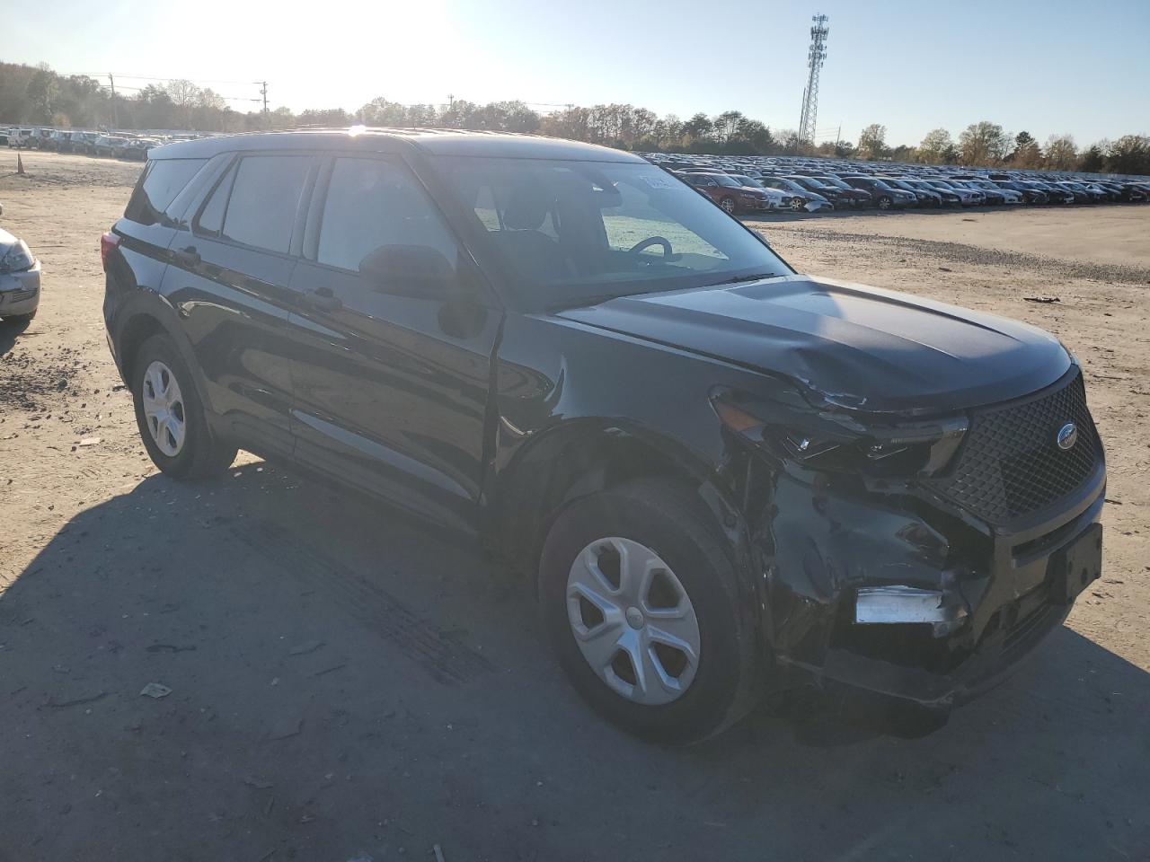 2020 Ford Explorer VIN 1FM5K8ABXLGA96855 Copart auction photo, front end / minor dent/scratches damage thumbnail 4