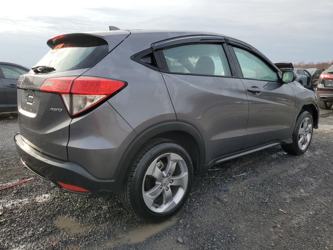 2019 Honda HR-V VIN 3CZRU6H36KG727049 Copart auction photo, undercarriage damage thumbnail 3