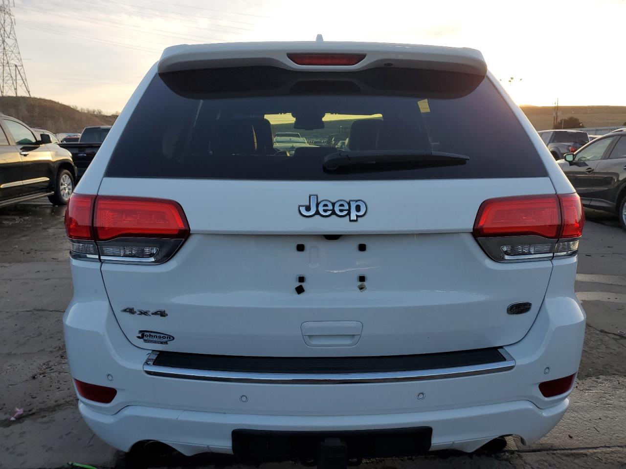 2015 Jeep Grand Cherokee VIN 1C4RJFCT4FC820912 Copart auction photo, front end / side damage thumbnail 6