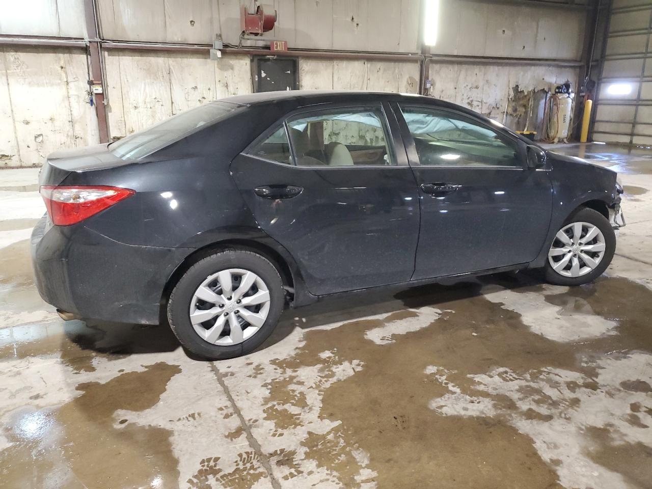 2015 Toyota Corolla VIN 2T1BURHE1FC338961 Copart auction photo, front end / undercarriage damage thumbnail 3