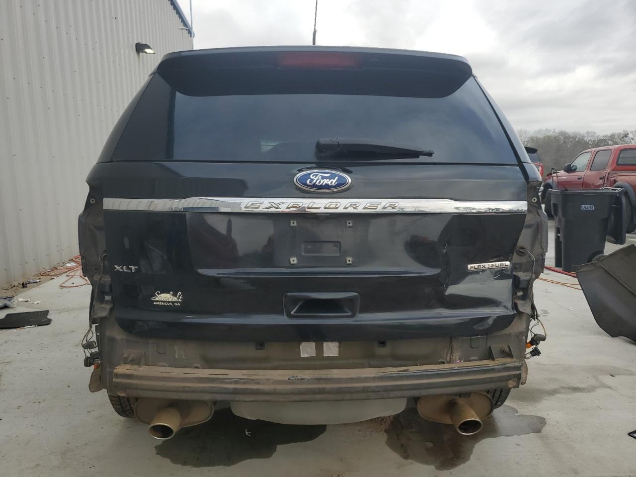 2015 Ford Explorer VIN 1FM5K7D85FGA82604 Copart auction photo, rear end damage thumbnail 6