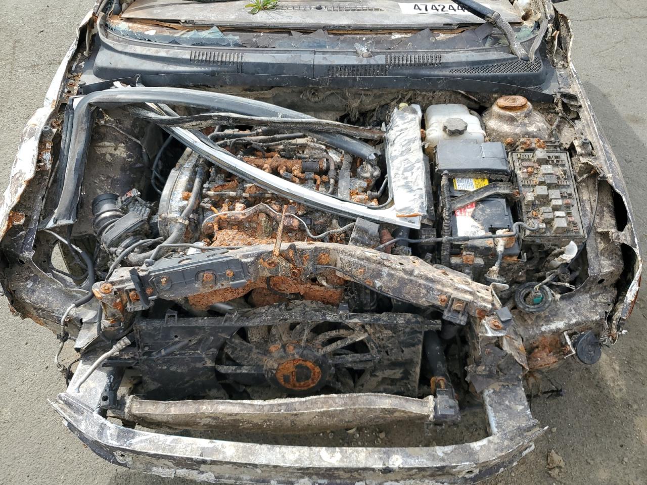 2014 Chevrolet Cruze VIN 1G1P75SZ3E7195134 Copart auction photo, rollover damage thumbnail 11