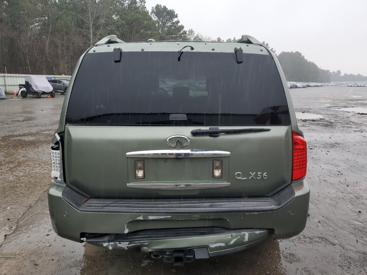 2004 Infiniti QX56 VIN 5N3AA08A94N801682 Copart auction photo, rear end damage thumbnail 6