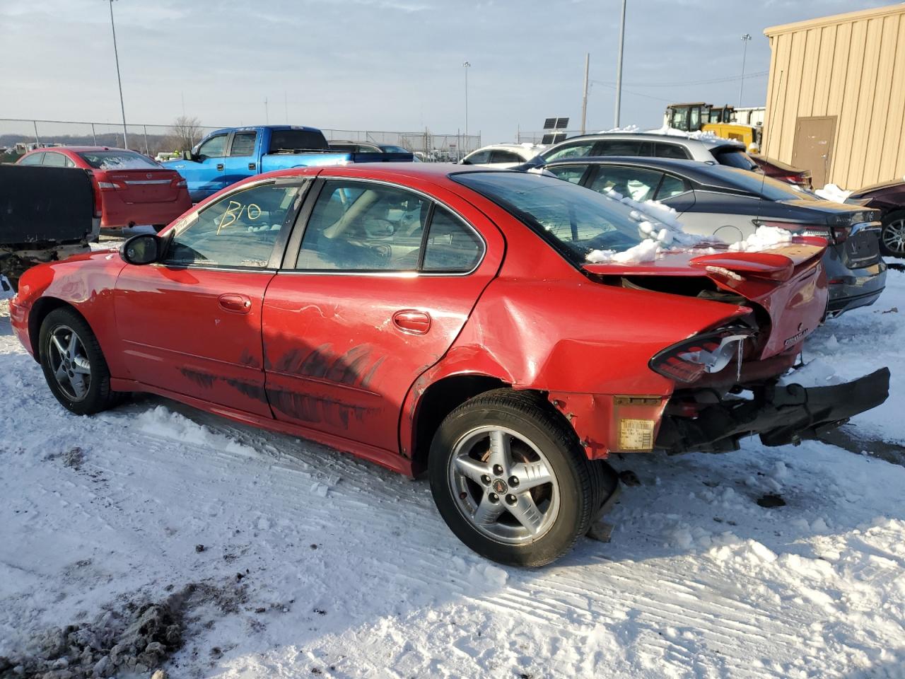 2004 Pontiac Grand AM VIN 1G2NF52E44C103277 Copart auction photo, rear end damage thumbnail 2