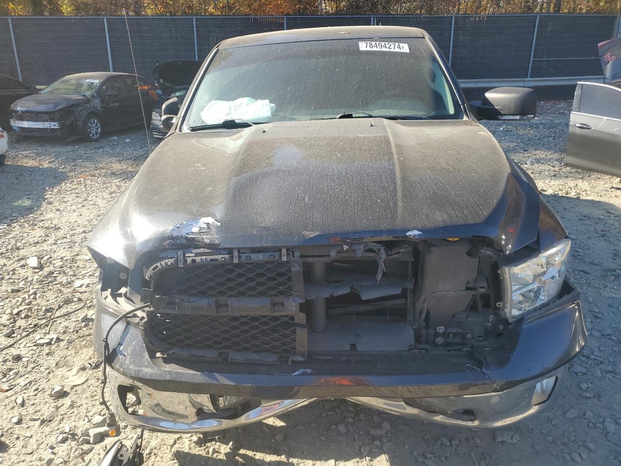 2016 RAM 1500 VIN 1C6RR7LG3GS303844 Copart auction photo, front end damage thumbnail 5