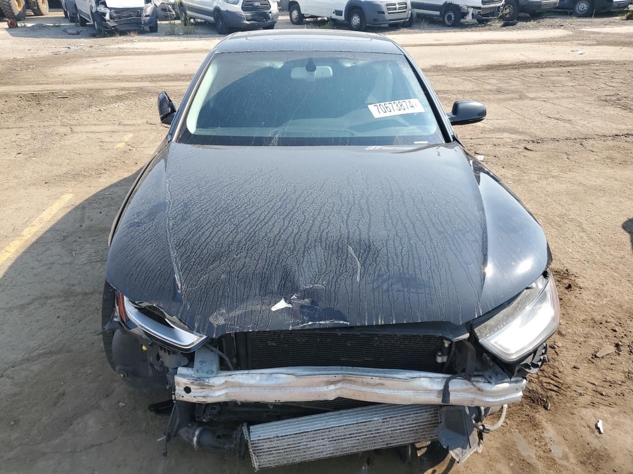 2015 Audi A4 VIN WAUFFAFL1FN033159 Copart auction photo, front end damage thumbnail 5
