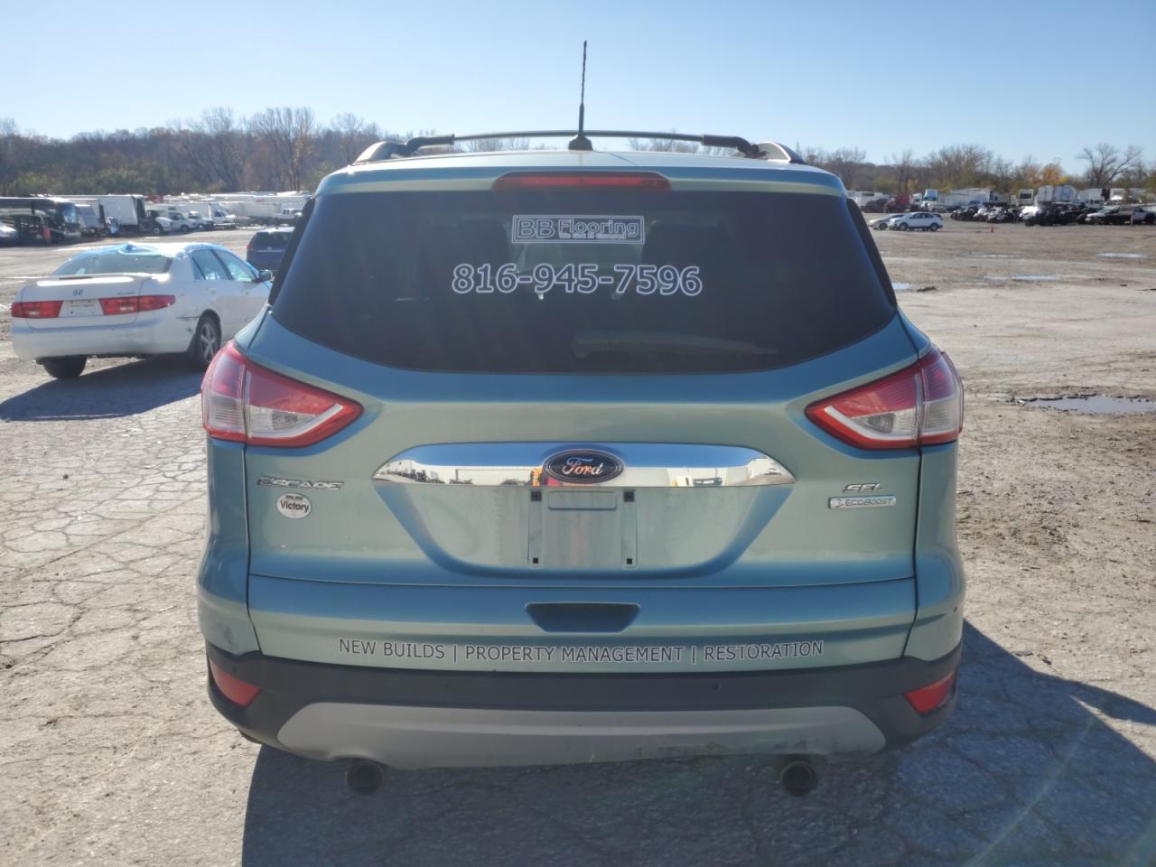 2013 Ford Escape VIN 1FMCU0HX6DUB80999 Copart auction photo, mechanical / minor dent/scratches damage thumbnail 6