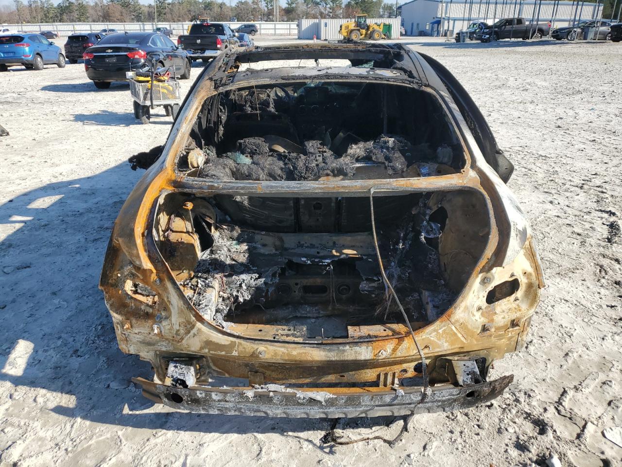 2016 Mercedes-Benz C-klasse VIN 55SWF4JBXGU170408 Copart auction photo, burn damage thumbnail 6