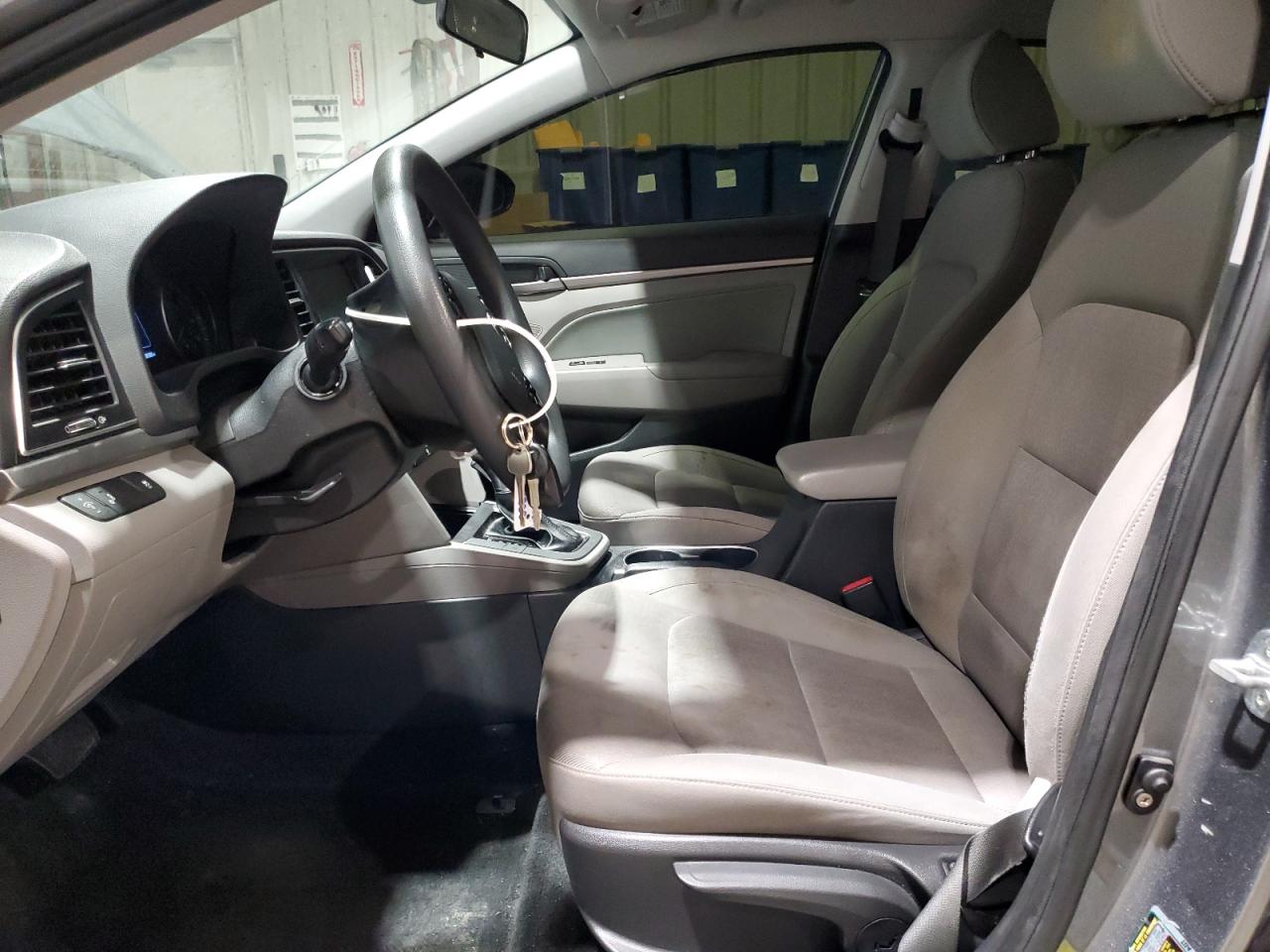 2018 Hyundai Elantra VIN KMHD84LF4JU585575 Copart auction photo, burn - engine damage thumbnail 7