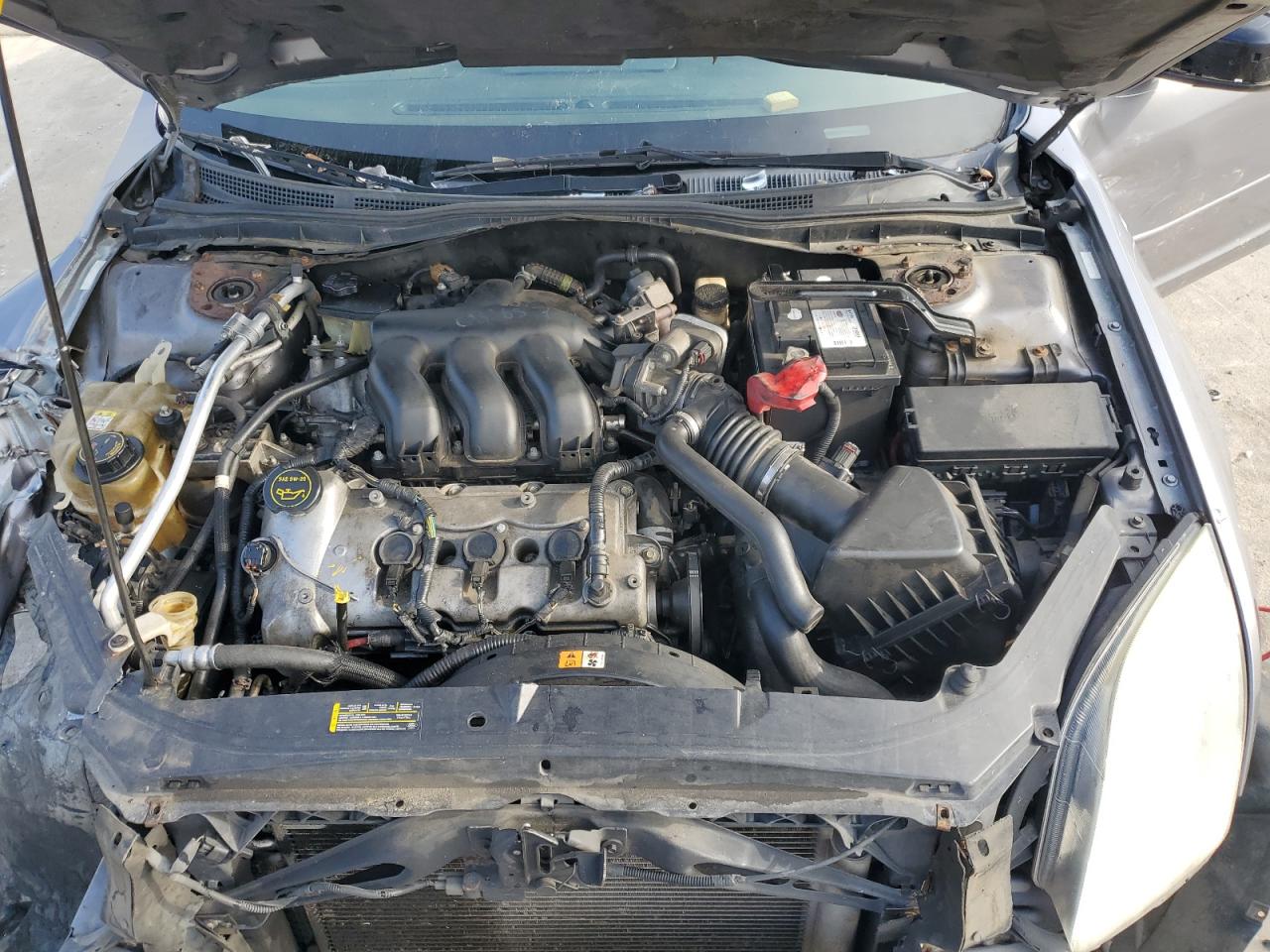 2007 Ford Fusion VIN 3FAHP021X7R192502 Copart auction photo, front end damage thumbnail 12