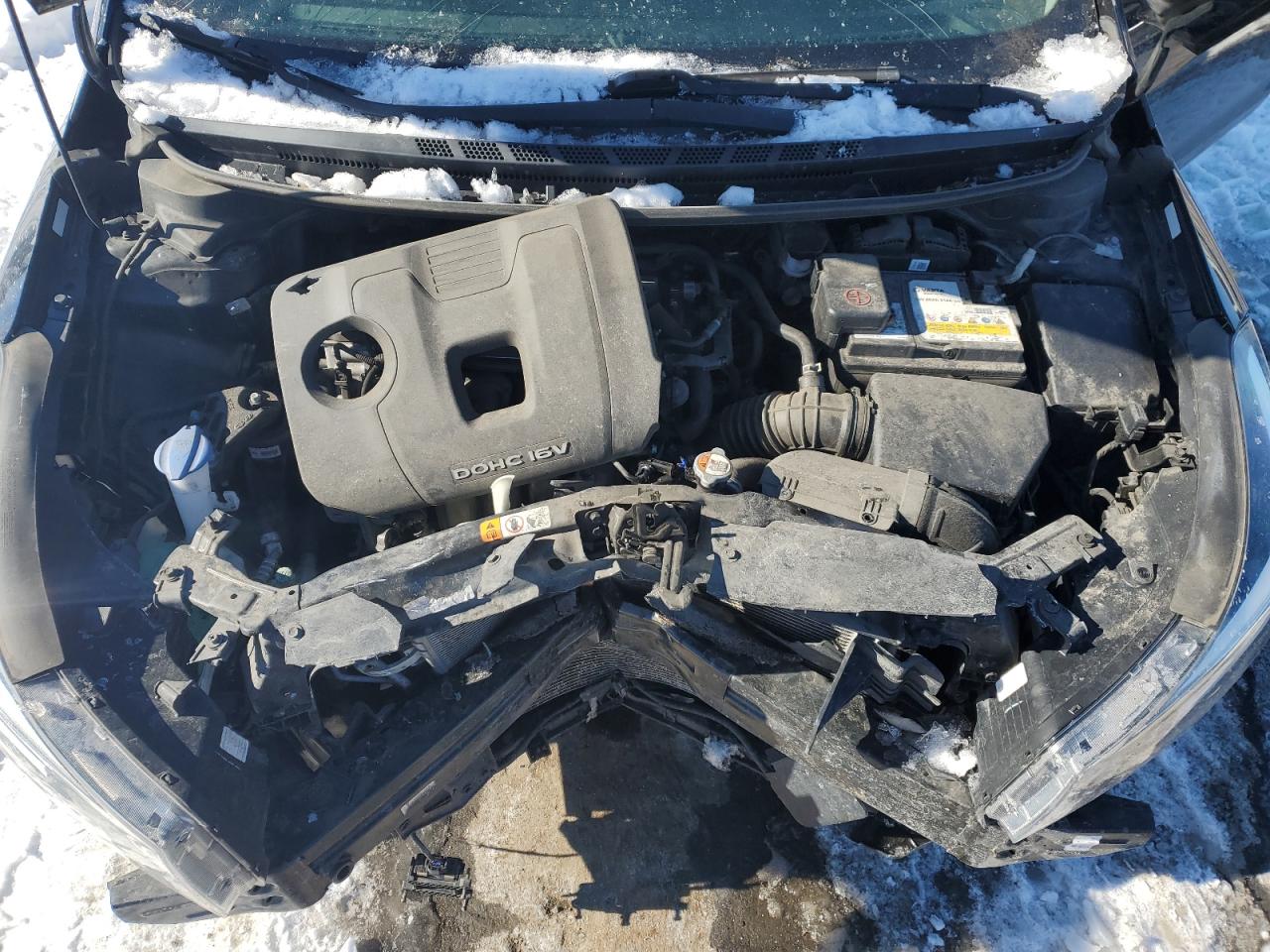 2018 KIA Forte VIN 3KPFL4A73JE200710 Copart auction photo, front end damage thumbnail 11