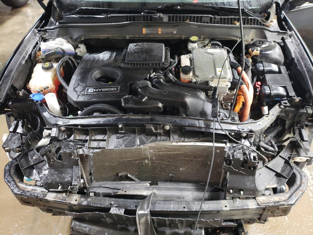 2018 Ford Fusion VIN 3FA6P0LU4JR170227 Copart auction photo, front end damage thumbnail 11