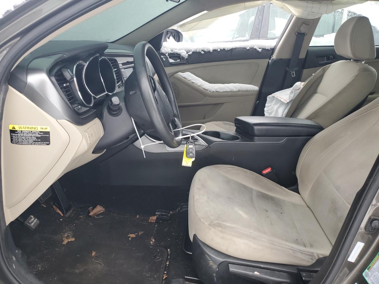 2013 KIA Optima VIN 5XXGM4A73DG206715 Copart auction photo, side / rear end damage thumbnail 7