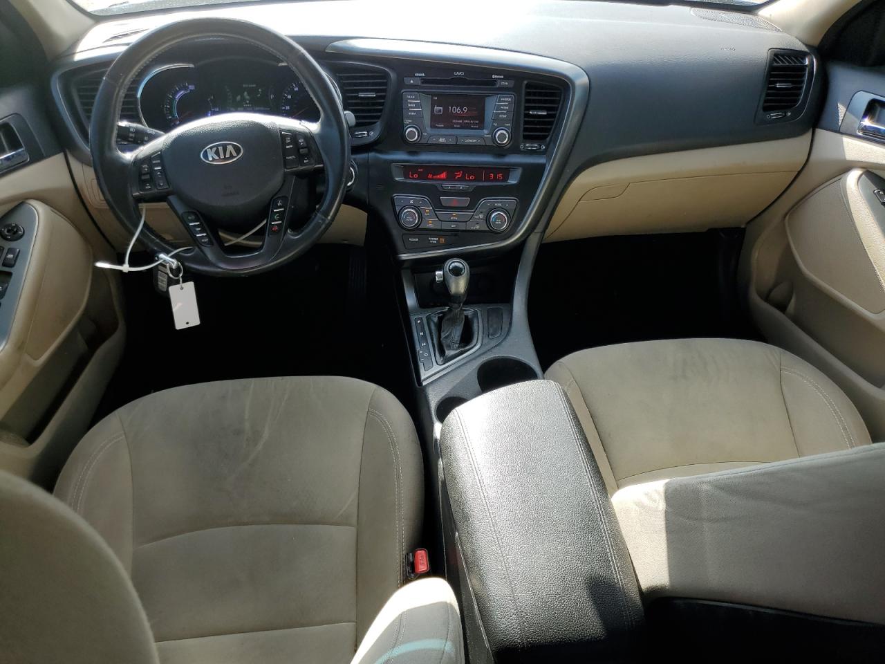 2013 KIA Optima VIN KNAGM4AD5D5049101 Copart auction photo, front end damage thumbnail 8