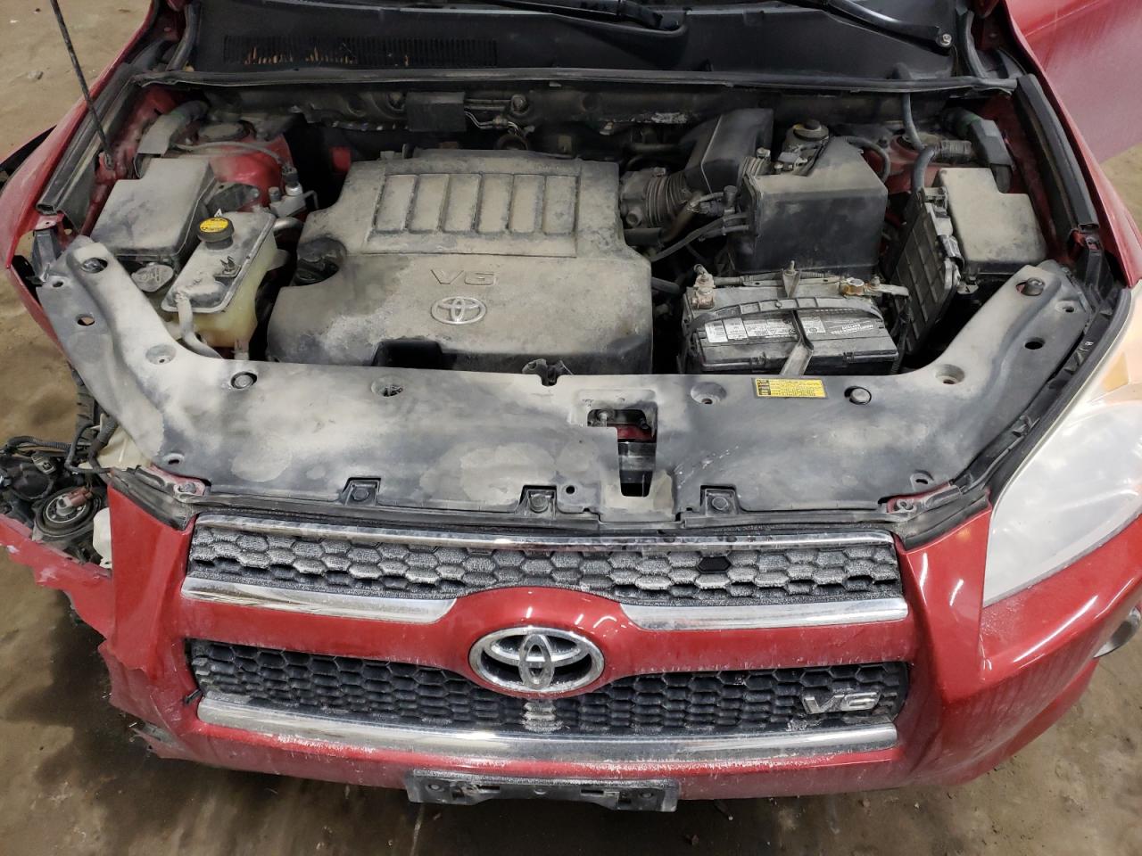 2009 Toyota RAV 4 VIN 2T3BK31V39W004406 Copart auction photo, front end / side damage thumbnail 12