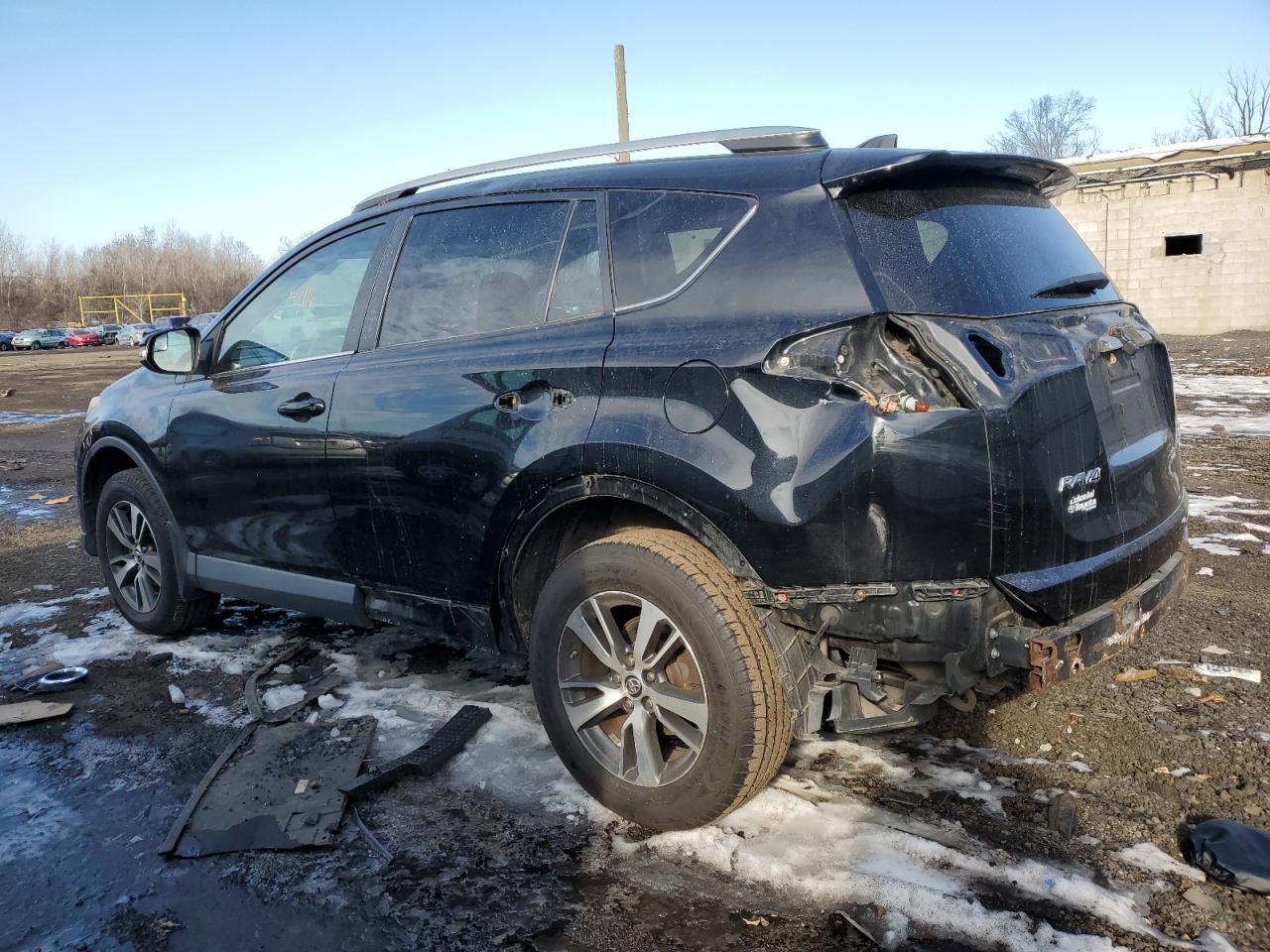 2016 Toyota RAV 4 VIN 2T3RFREV9GW521772 Copart auction photo, rear end / side damage thumbnail 2