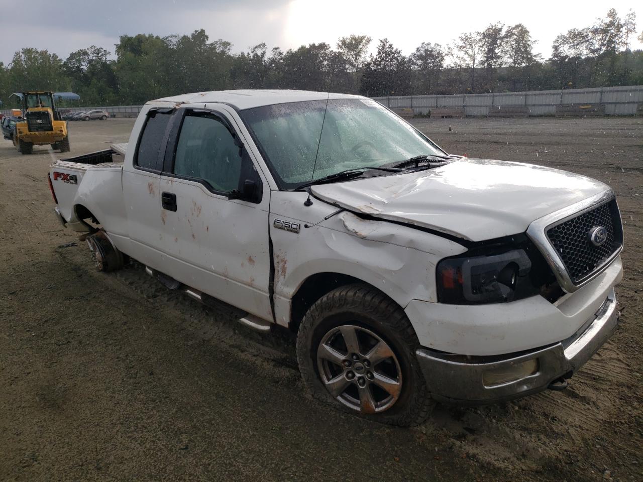 2004 Ford F-150 VIN 1FTPX145X4NB49515 Copart auction photo, all over damage thumbnail 4