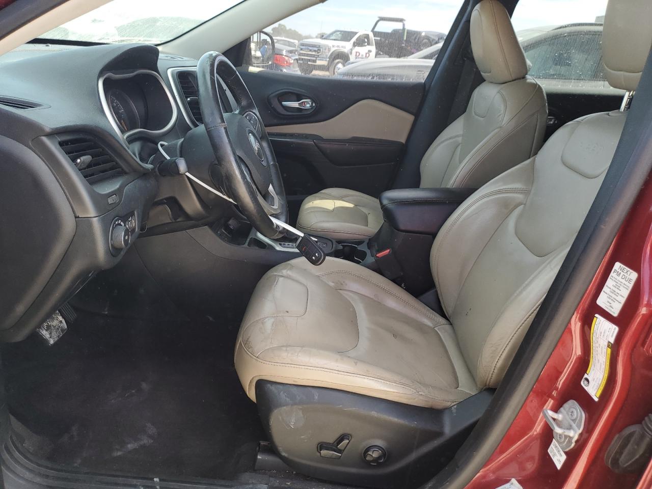2016 Jeep Grand Cherokee VIN 1C4PJLDB4GW346195 Copart auction photo, front end / missing/altered vin damage thumbnail 7