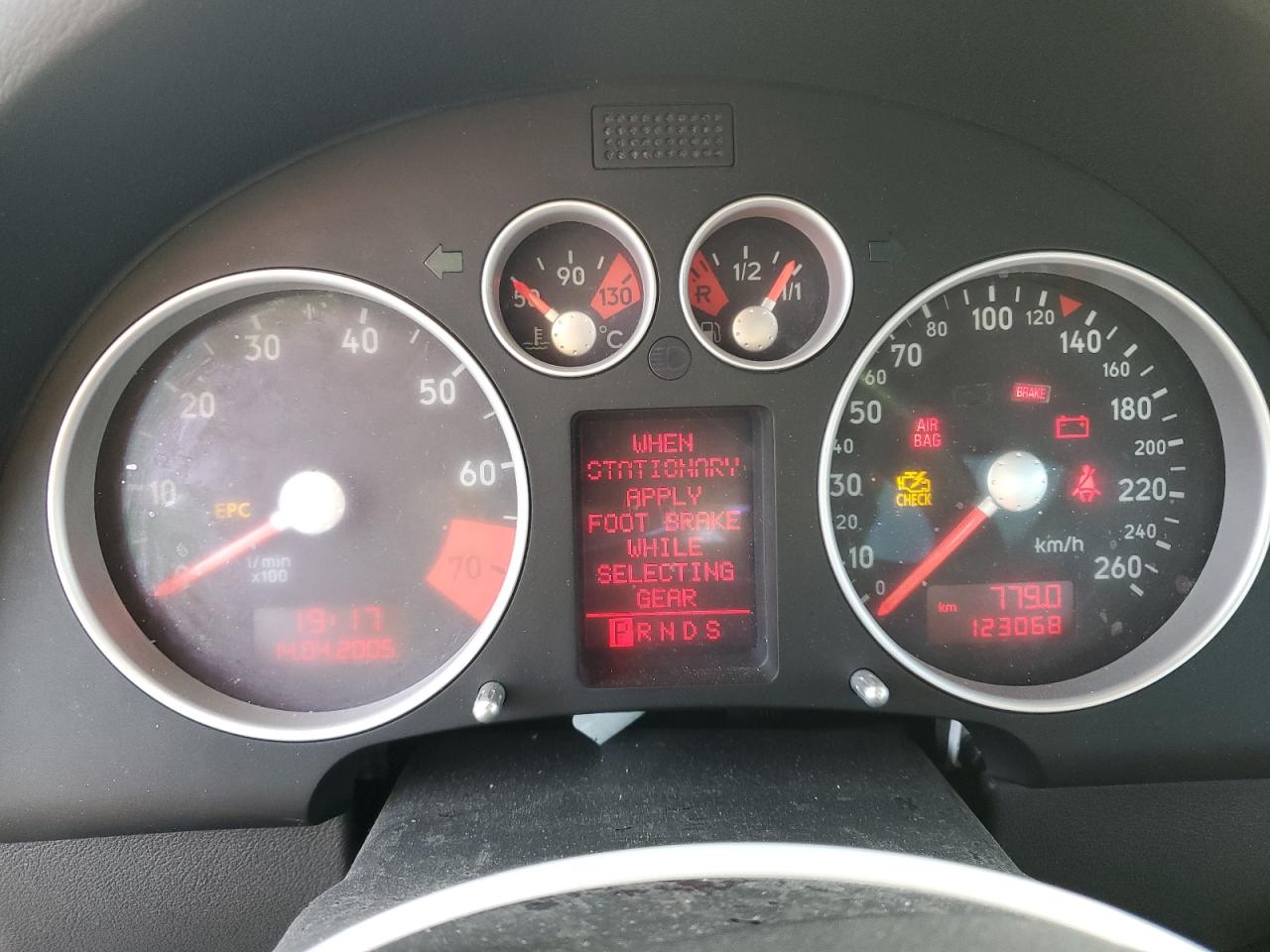 2004 Audi TT VIN TRUSC28N441014615 Copart auction photo, front end / rear end damage thumbnail 9