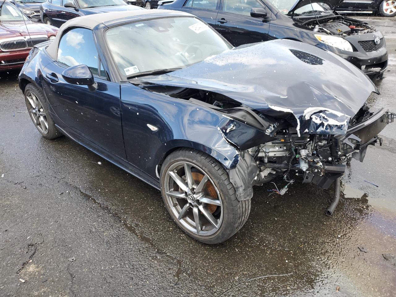 2021 Mazda MX-5 VIN JM1NDAD73M0451162 Copart auction photo, front end / rear end damage thumbnail 4