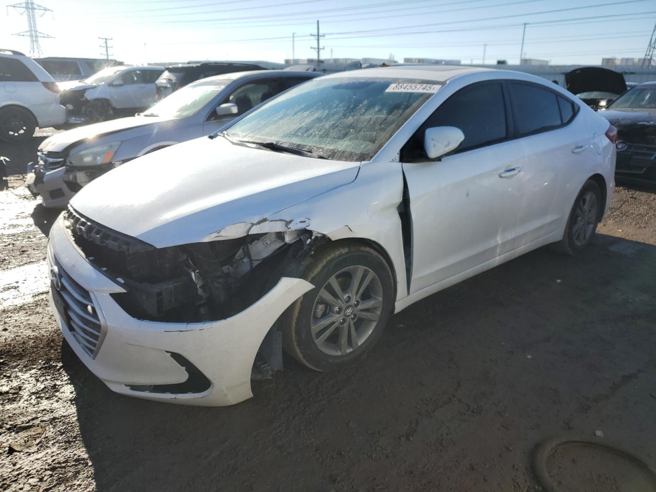 2018 Hyundai Elantra VIN 5NPD84LF3JH399895