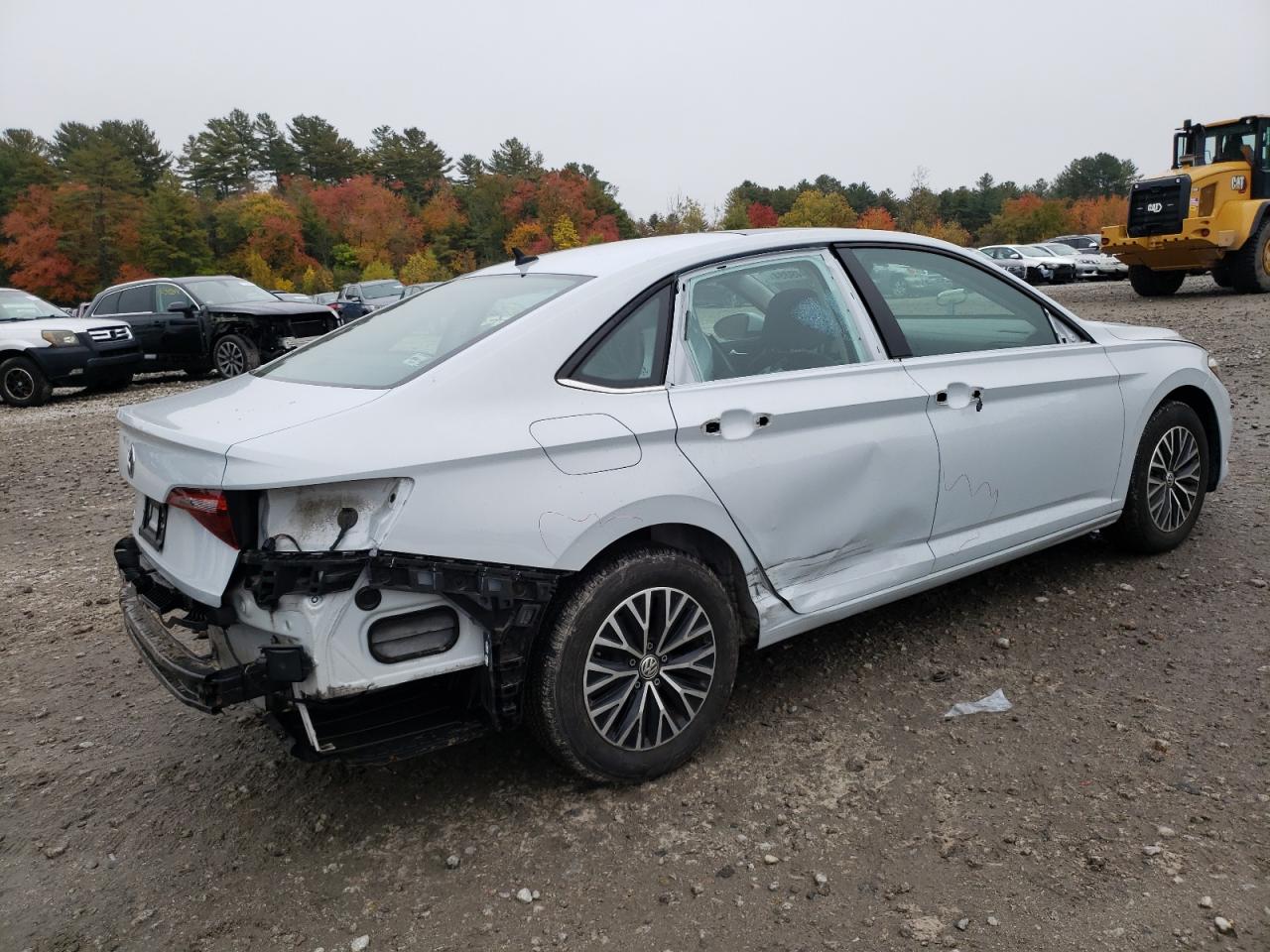 2019 Volkswagen Jetta VIN 3VWC57BU1KM097505 Copart auction photo, side / rear end damage thumbnail 3