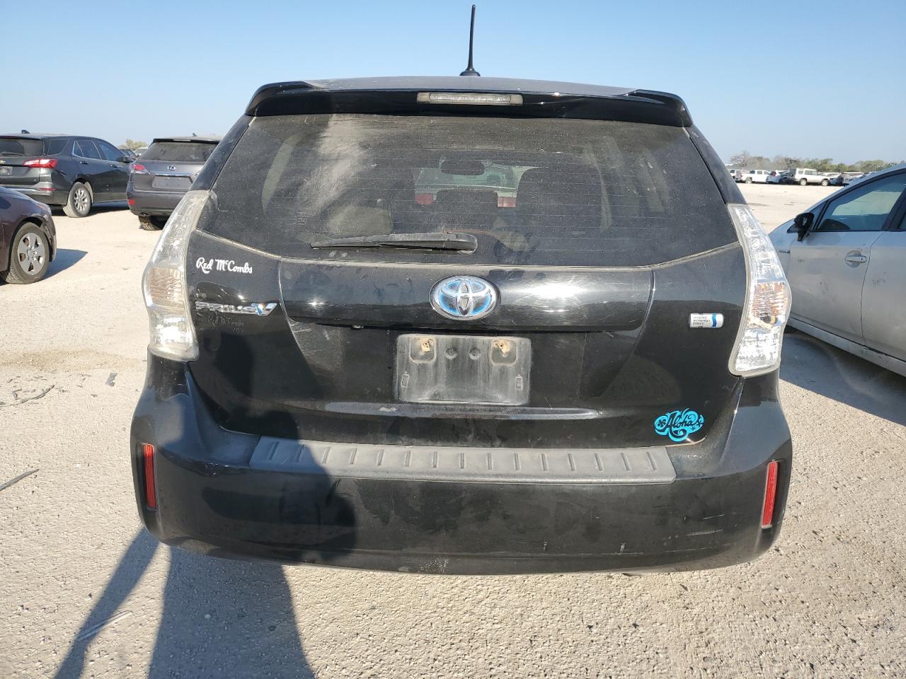 2013 Toyota Prius VIN JTDZN3EU3D3224731 Copart auction photo, front end / side damage thumbnail 6