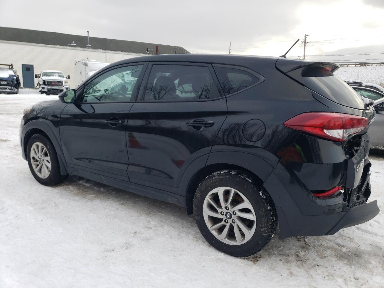2018 Hyundai Tucson VIN KM8J23A40JU798779 Copart auction photo, rear end / side damage thumbnail 2