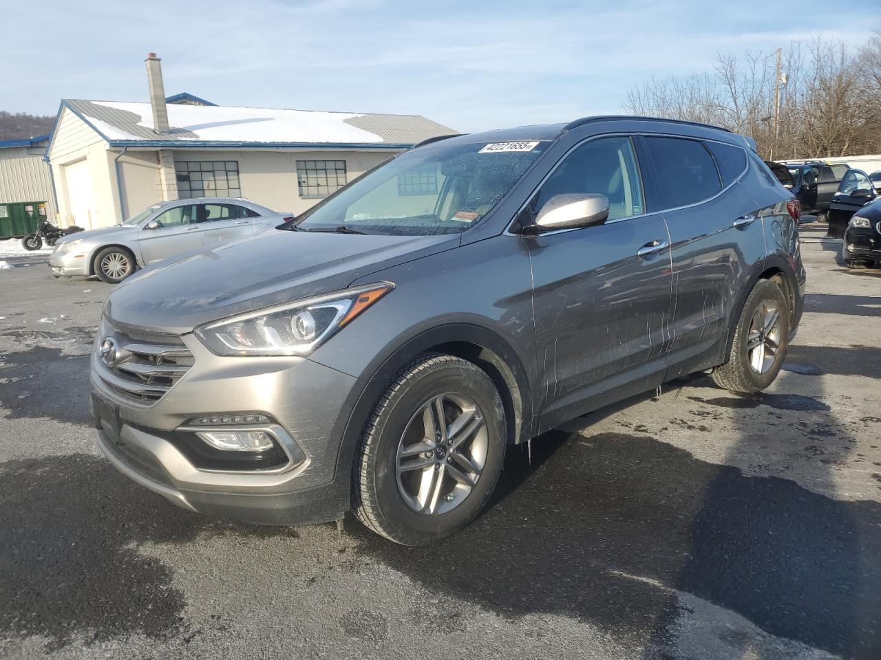 2017 Hyundai Santa Fe VIN 5XYZUDLB9HG389212