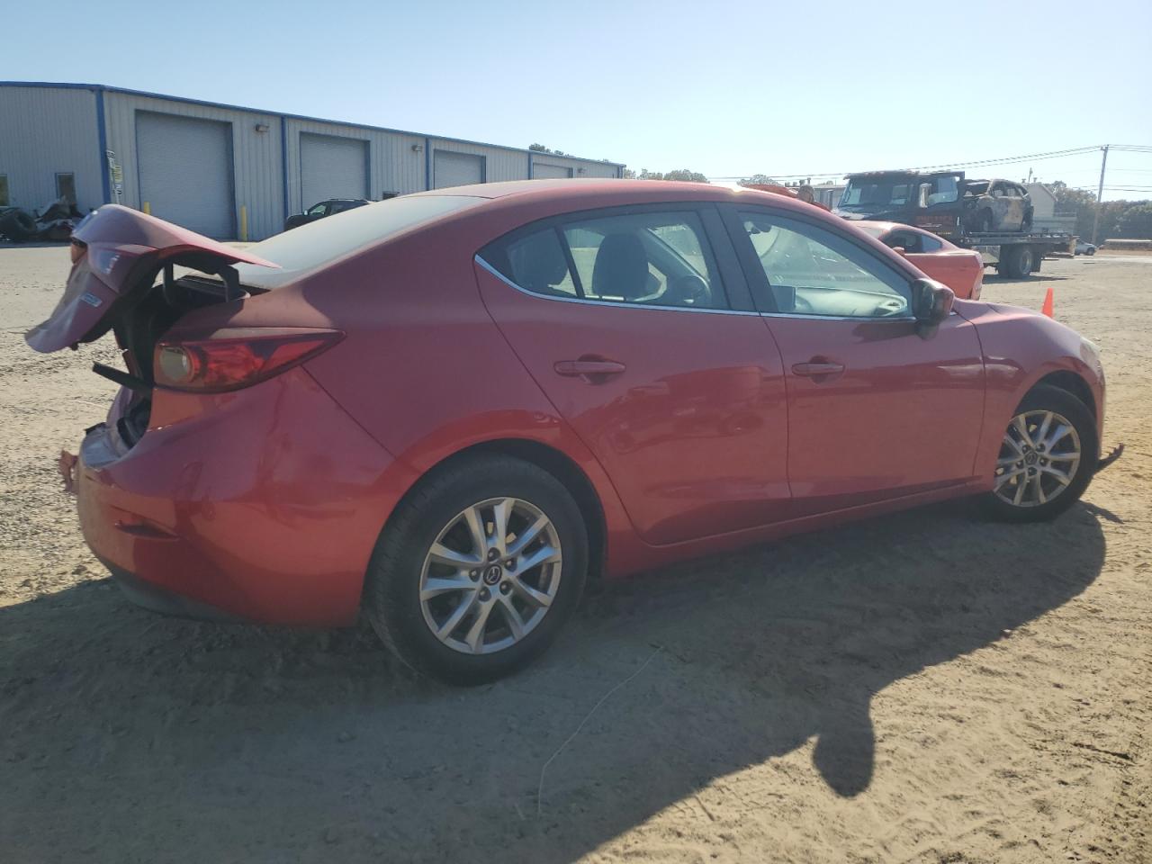 2016 Mazda 3 VIN 3MZBM1U76GM273345 Copart auction photo, all over damage thumbnail 3