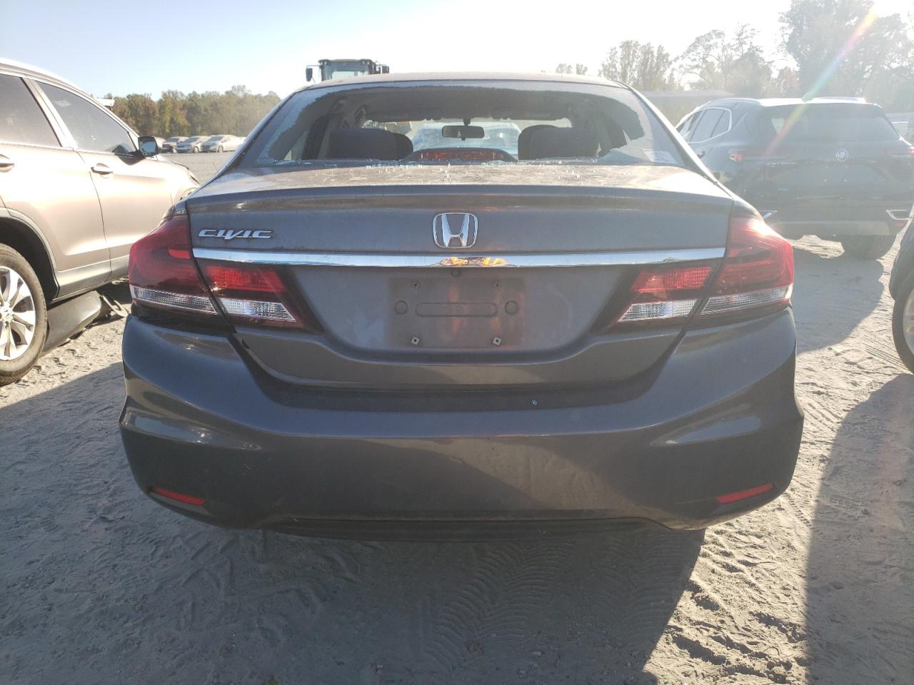 2014 Honda Civic VIN 19XFB2F55EE001758 Copart auction photo, front end damage thumbnail 6