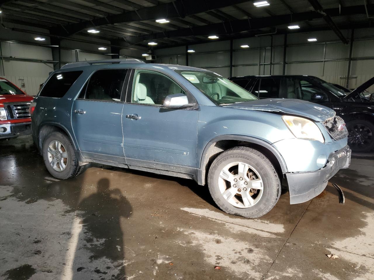 2009 GMC Acadia VIN 1GKER23D29J169115 Copart auction photo, front end damage thumbnail 4