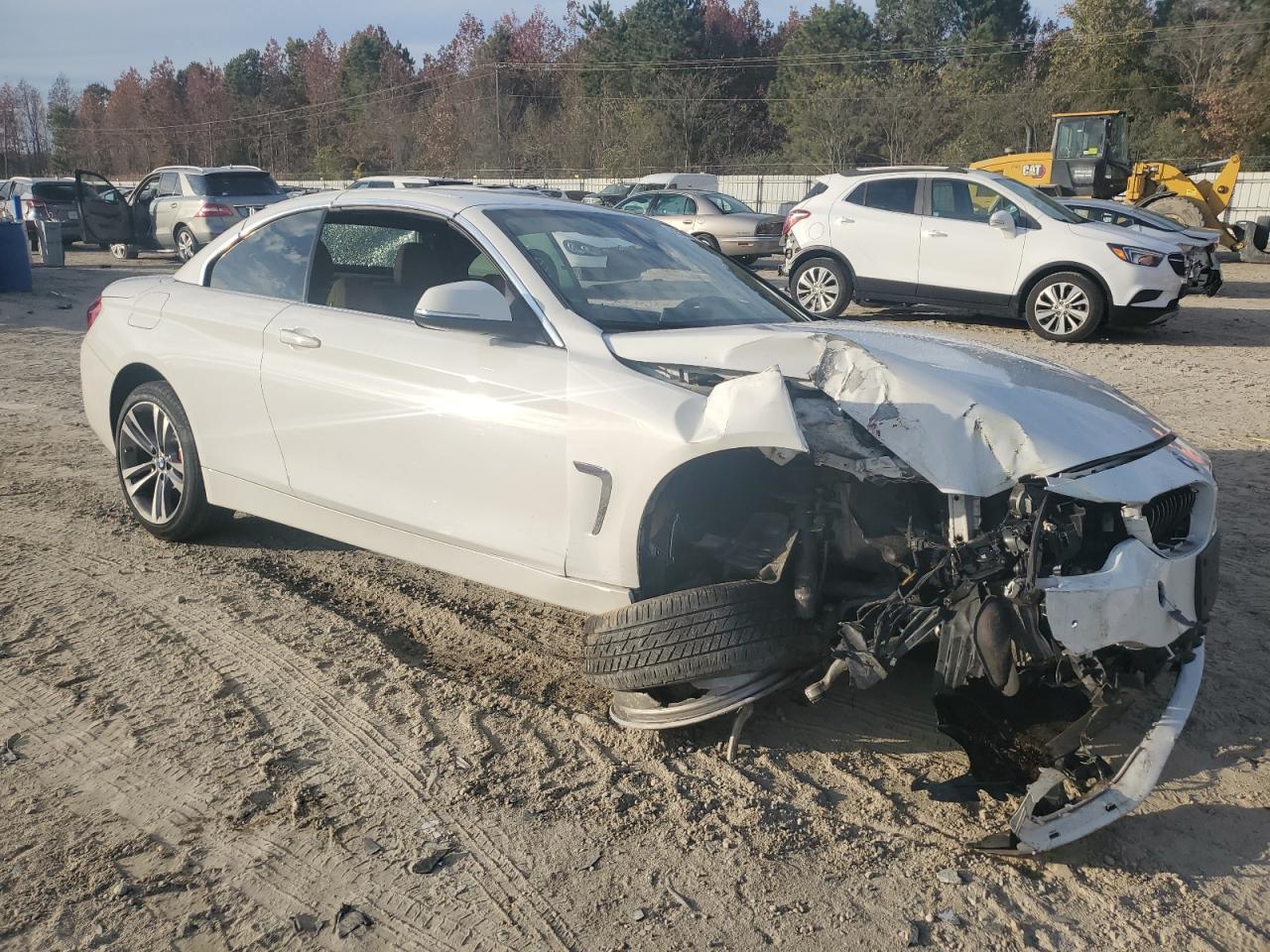 2018 BMW 4er VIN WBA4Z5C53JEA32814 Copart auction photo, front end / minor dent/scratches damage thumbnail 4