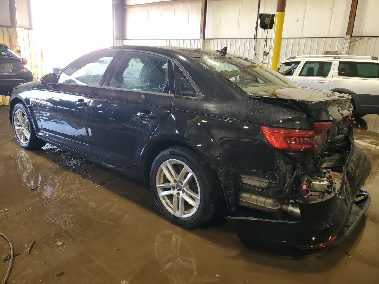 2017 Audi A4 VIN WAUANAF45HN009133 Copart auction photo, rear end damage thumbnail 2