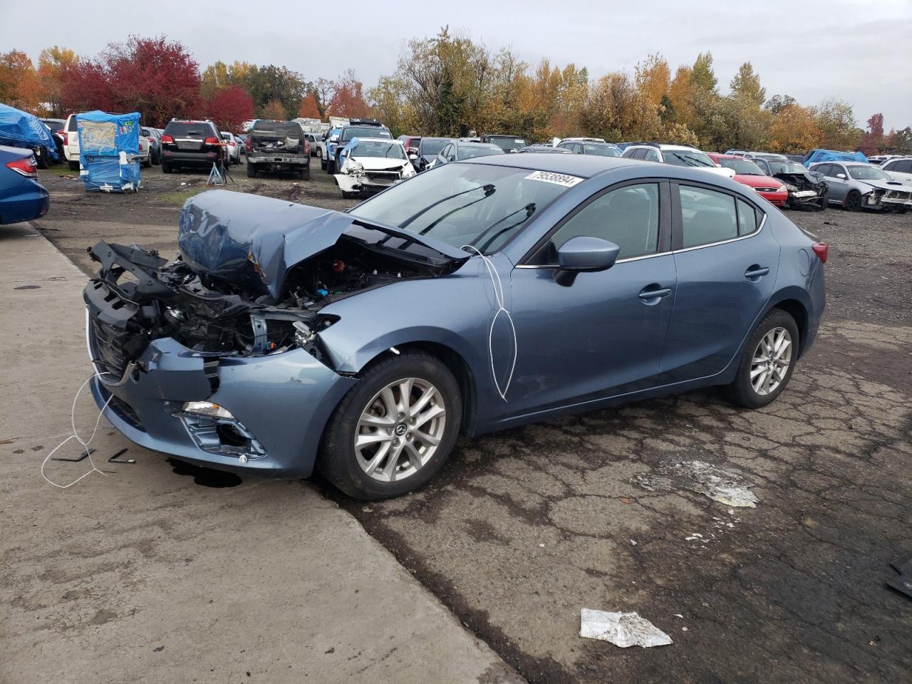 2016 Mazda 3 VIN JM1BM1U76G1290761